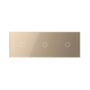 Livolo | Goud | 1+1+1 | Dimmer | Smart Home Livolo Nederland B.V.